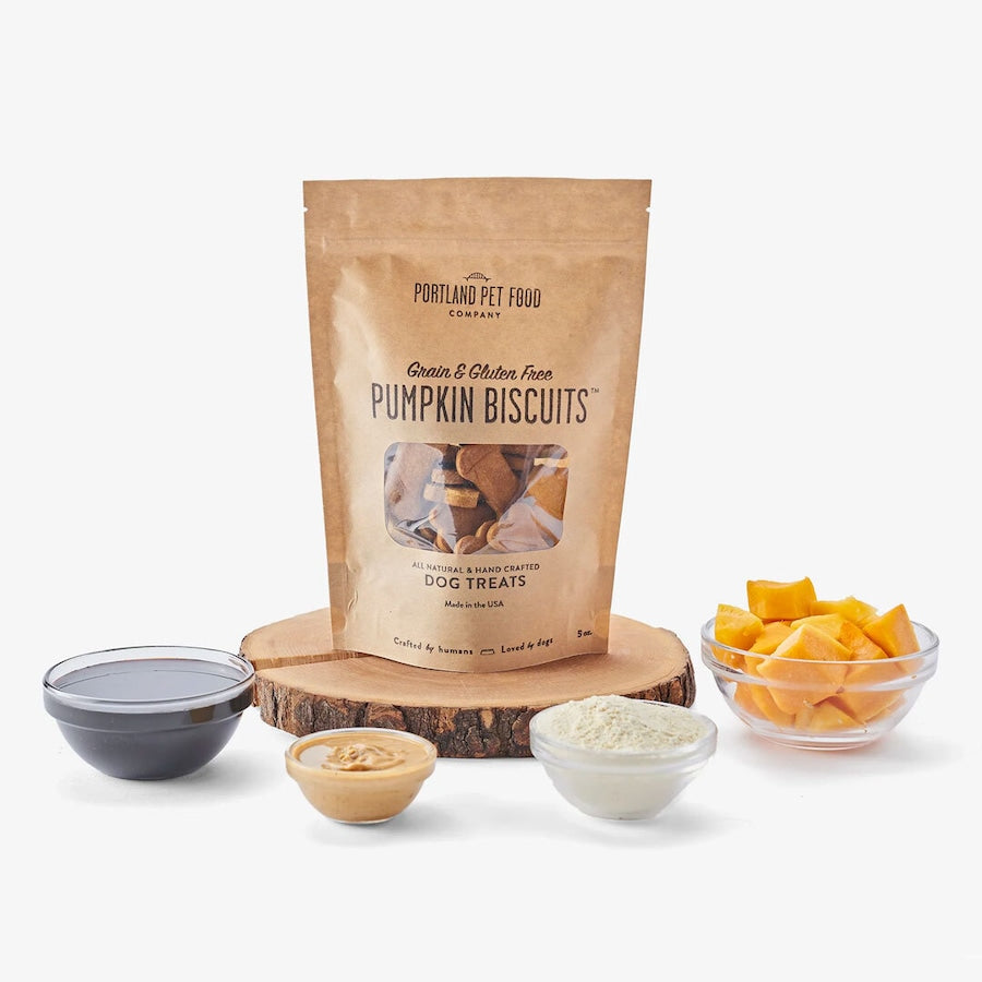 PORTLAND PET FOOD 【グレイン&グルテンフリー】パンプキンビスケット
