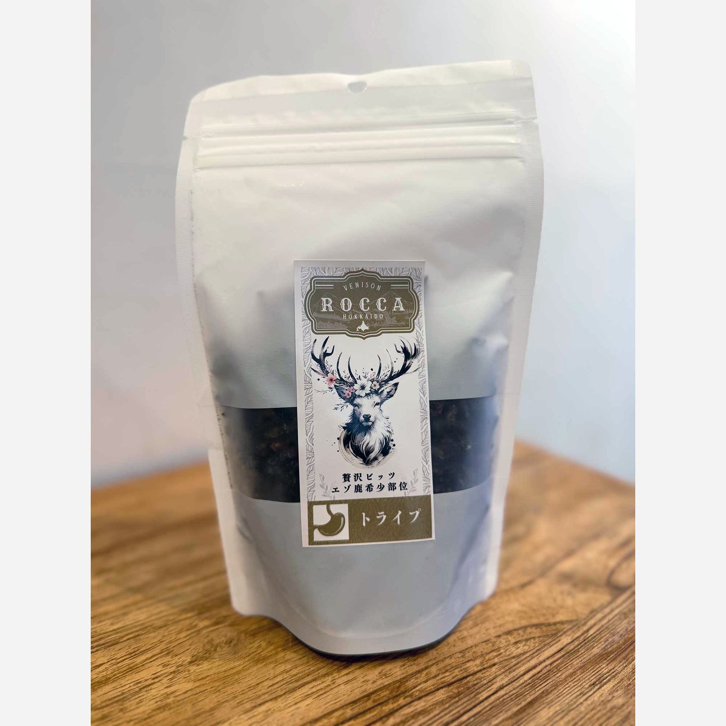 ROCCA エアドライ 鹿トライプ＆ミートビッツ 100g
