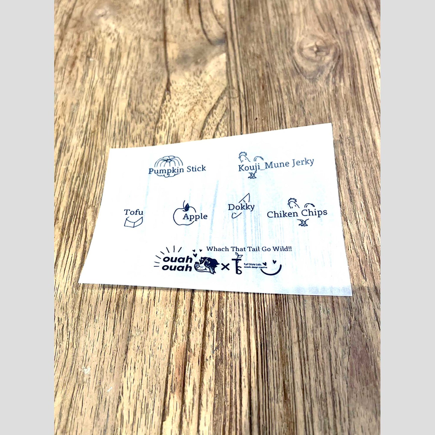 ドキドキ缶【ouah ouah × Turf Style Lab.コラボ】おやつ詰め合わせ缶